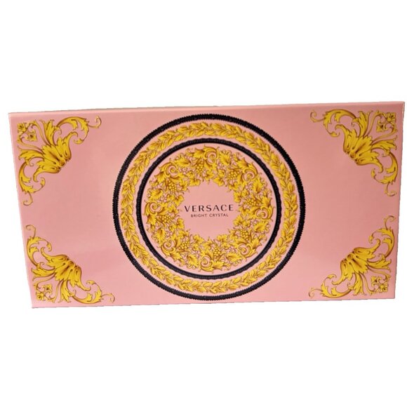 Versace Bright Crystal Perfume EMPTY Box Packaging As Is Display Storage Collect - Picture 1 of 7